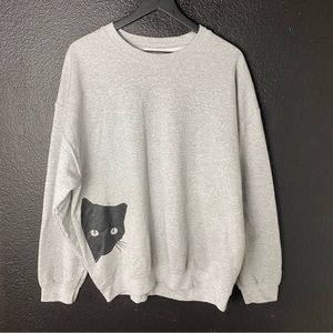 Black Cat Crewneck